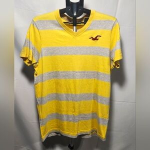 ⚡️Hollister Men's Striped Shirt- Size XL